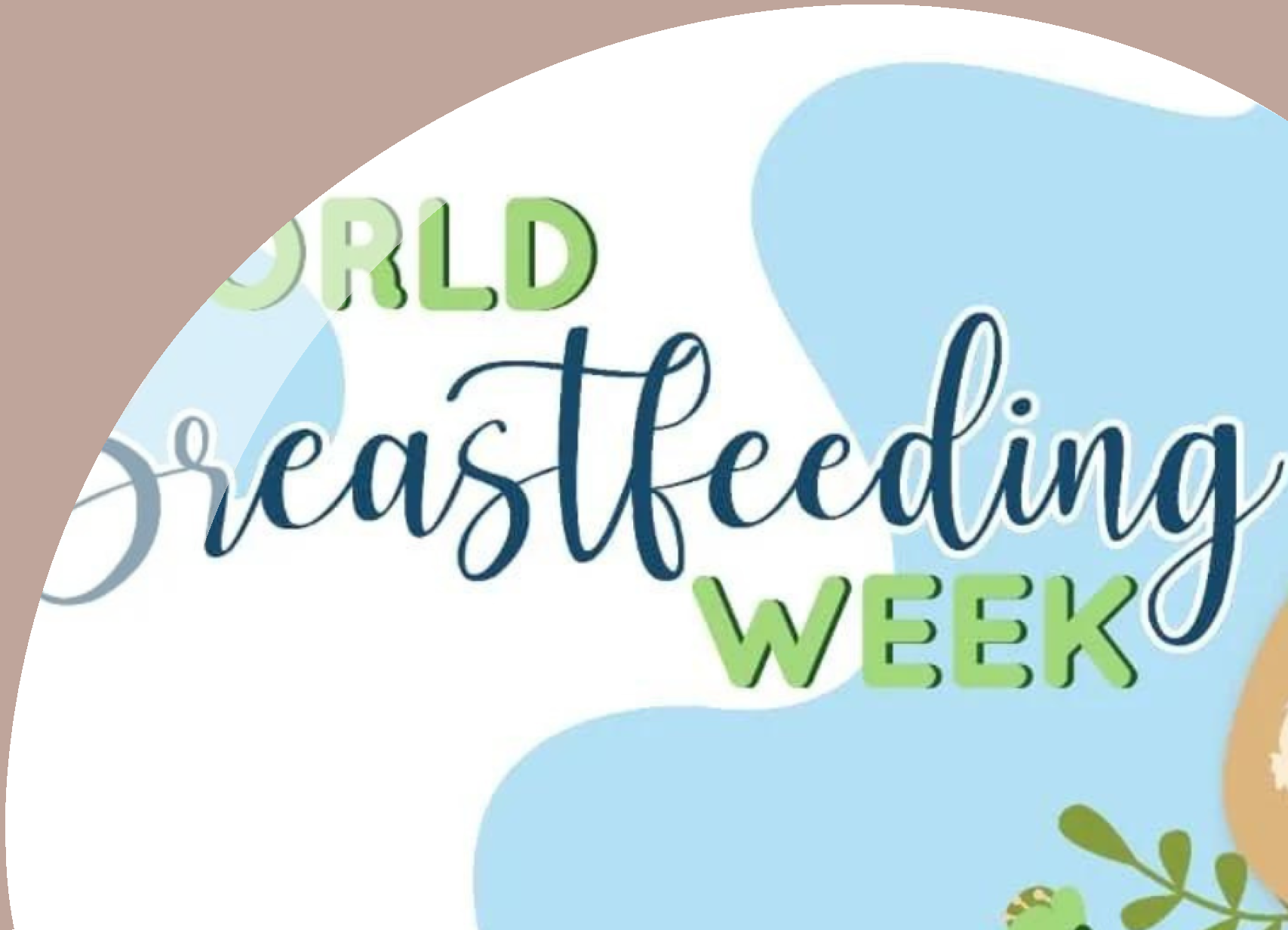 World Breastfeeding Week banner