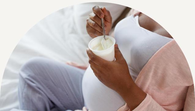 Pregnancy nutrition concept
